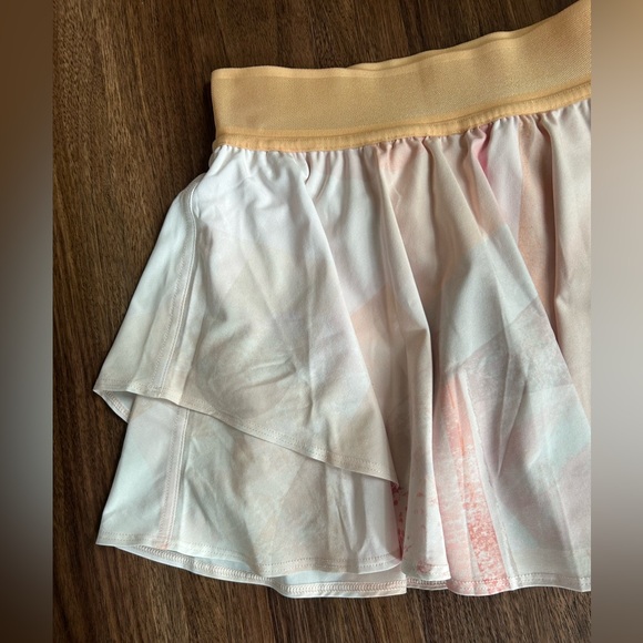 LULULEMON Court Rival High-Rise Skirt Built-In Shorts Garrogeo Multi Skort Sz 2 - Picture 5 of 15
